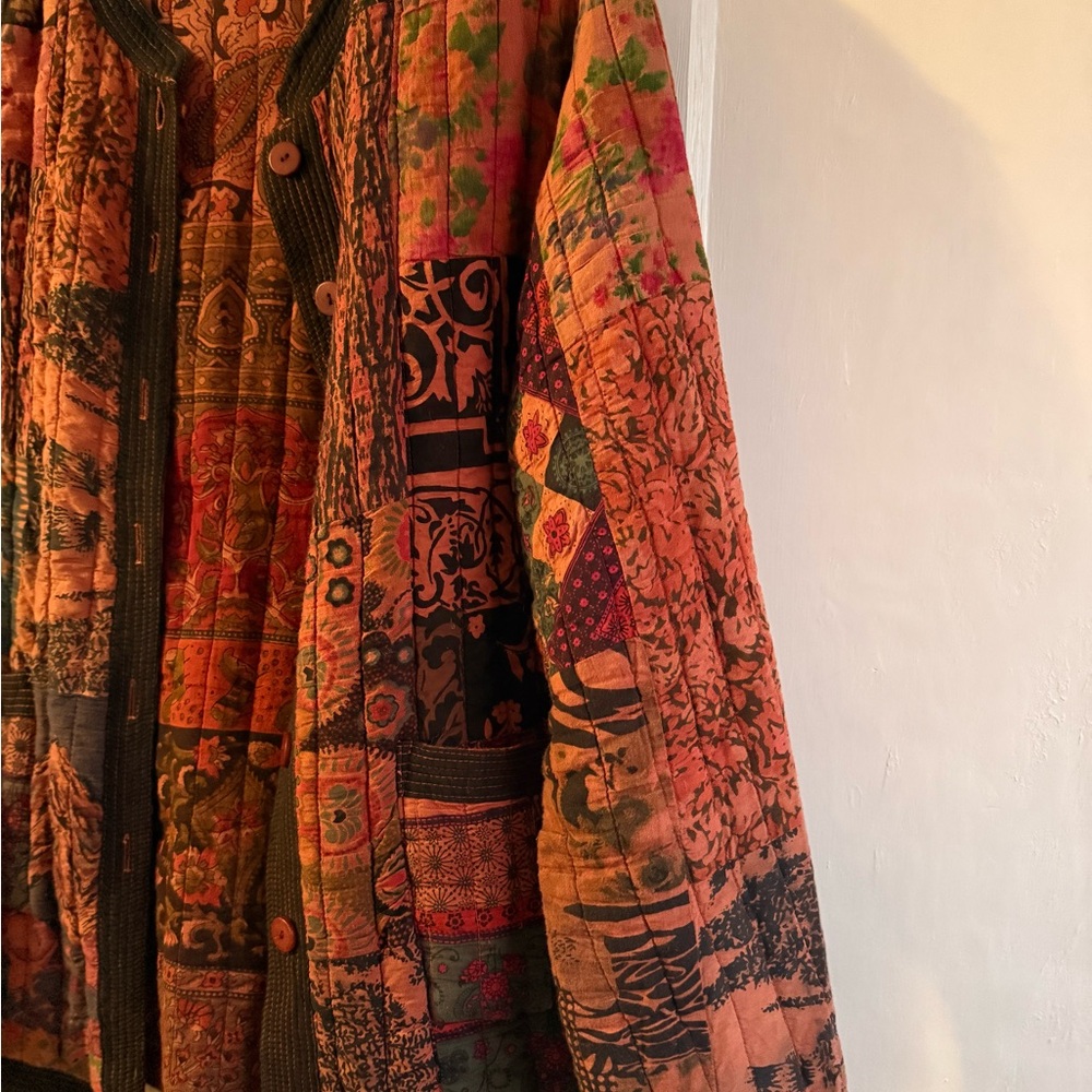 Chadwicks Multicolor Patchwork Blazer - image 4